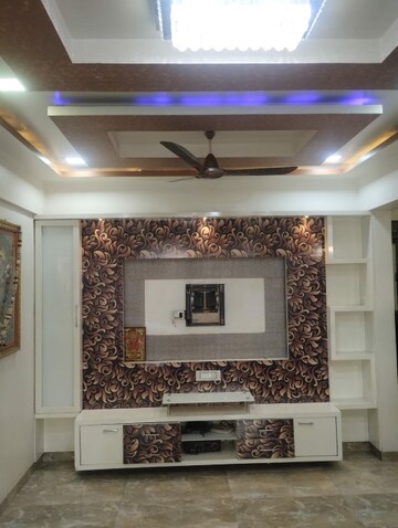 Living Room in 2 BHK Apartment at Raj Heritage, Borivali West – for Rent