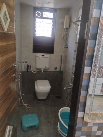 Bathroom in 2 BHK Apartment at Raj Heritage, Borivali West – for Rent