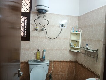 Bathroom in 3.5 BHK Builder Floor at Ardee City, Sector 52 – for Rent