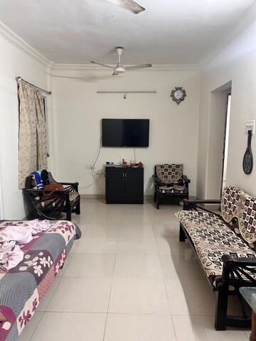 Living Room in 2 BHK Apartment at Goel Ganga Orchard, Mundhwa – for Rent