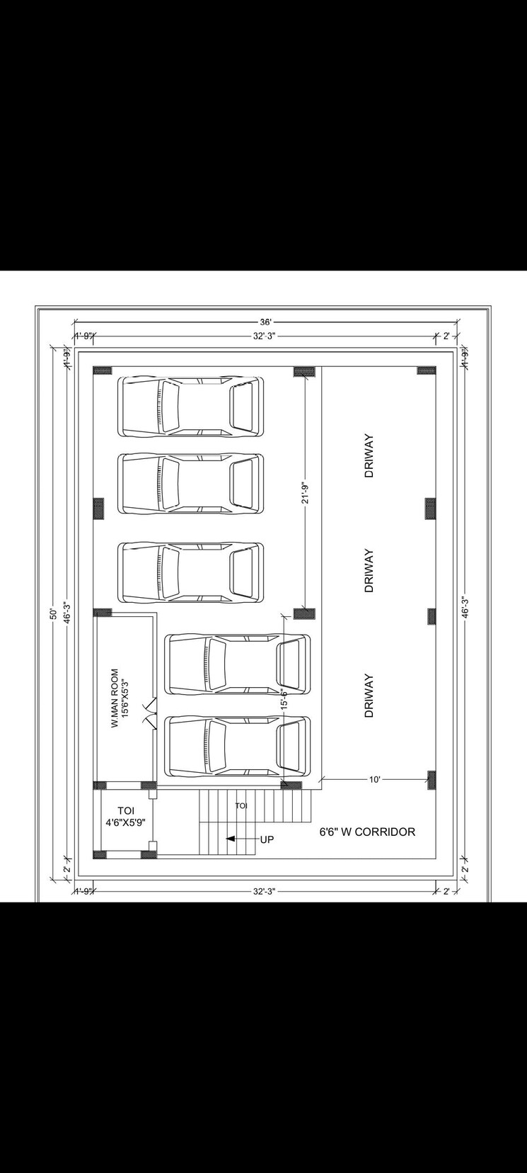 Floor Plan, manikonda 3 Bedroom 1850 Sq.Ft. Apartment In Manikonda Hyderabad 8094958