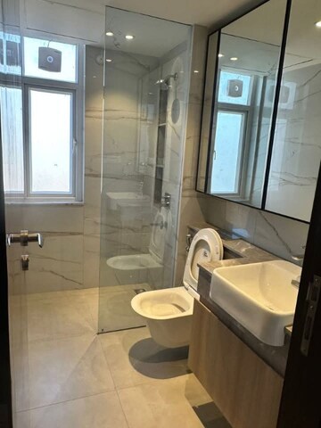 Bathroom in 4 BHK Builder Floor at DLF Garden City Independent Floors, Sector 92 – for Rent