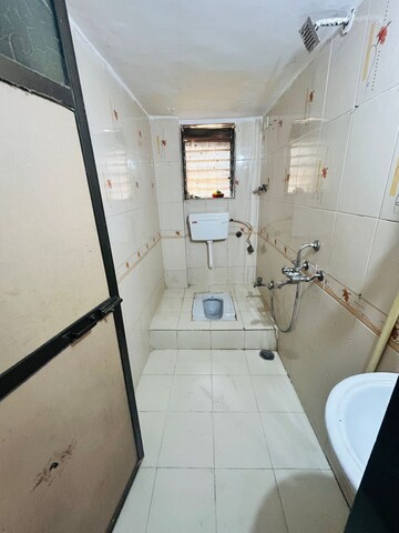 Bathroom in 2 BHK Apartment at Seawoods – for Rent