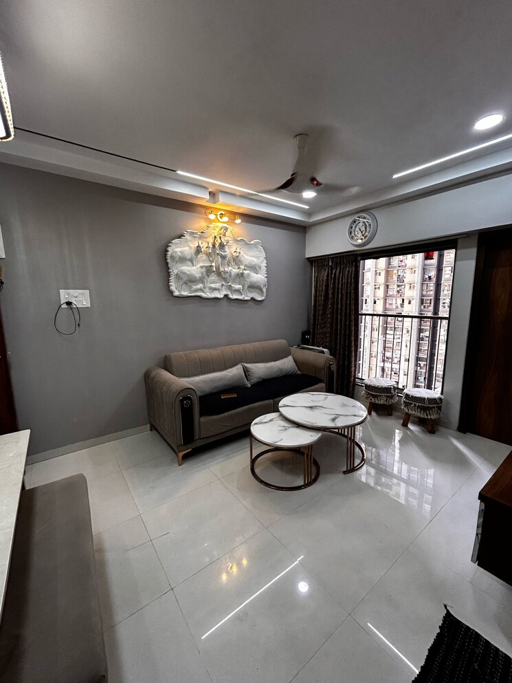 Living Room, chandak-next 1 Bedroom 342 Sq.Ft. Apartment In Borivali East Mumbai 8094996