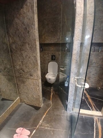 Bathroom in 3 BHK Builder Floor at Shivalik Colony – for Rent