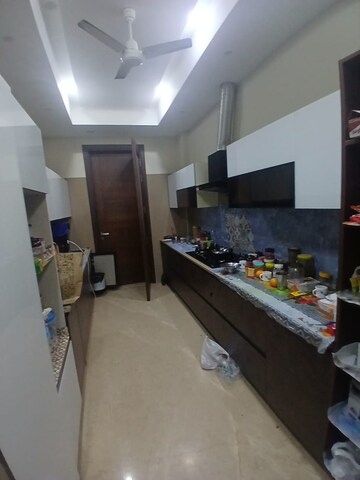 Kitchen in 3 BHK Builder Floor at Shivalik Colony – for Rent