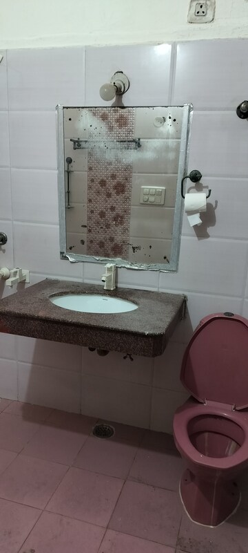 Bathroom in 3 BHK Independent House at RWA Apartments Sector 40, Sector 40 – for Rent