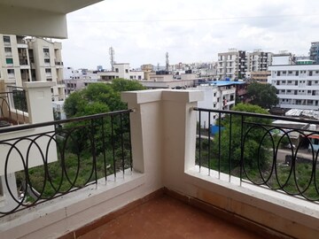 Balcony in 2 BHK Apartment at Aditya Breeze Park, Balewadi – for Rent