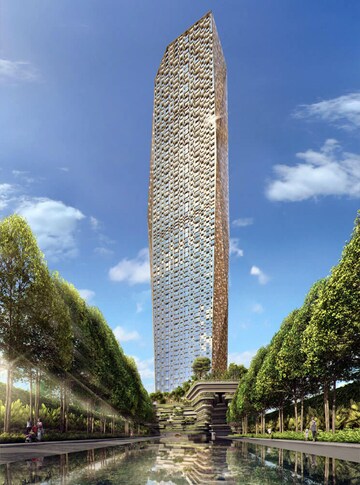 3 BHK Apartment For Rent in Lodha Trump Tower, Worli