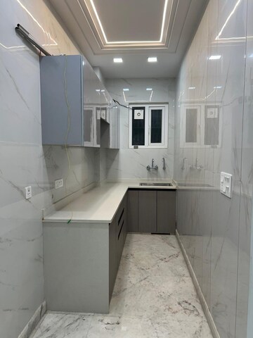 Kitchen in 2 BHK Builder Floor at Paschim Vihar – for Rent