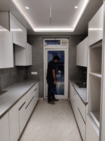 Kitchen in 4 BHK Builder Floor at Paschim Vihar – for Rent