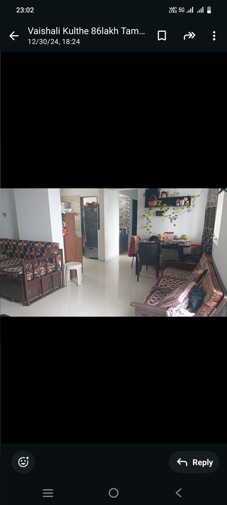 Bedroom, goldfinger-kataria-tamara 2 Bedroom 1100 Sq.Ft. Apartment In Rahatani Pune 8095377