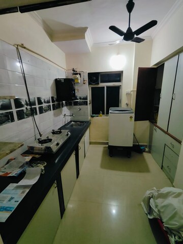Kitchen in 1 BHK Apartment at Shubharambh Complex, Manpada – for Rent