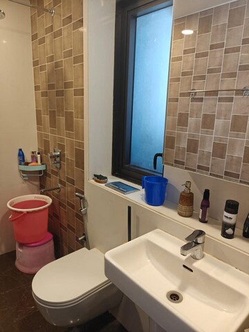 Bathroom in 3 BHK Apartment at Lodha The Park, Worli – for Rent