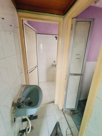 Bathroom in 1 BHK Apartment at Happy Valley, Manpada – for Rent