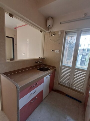 Kitchen in 1 BHK Apartment at Shivlok CHS Majiwada, Majiwada – for Rent