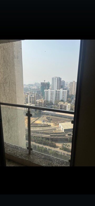 Balcony in 2.5 BHK Apartment at HDIL Metropolis Residences, Andheri West – for Rent