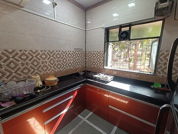 Kitchen in 1 BHK Apartment at Gharonda Housing, Ghansoli – for Rent