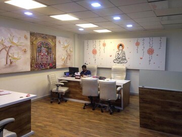 Team Area in  Office Space at Dynasty Business Park, Andheri East – for Rent