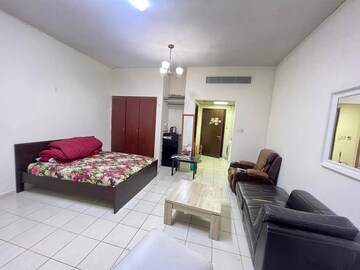 Living Room in 1 BHK Apartment at Sunteck West World, Naigaon East – for Rent