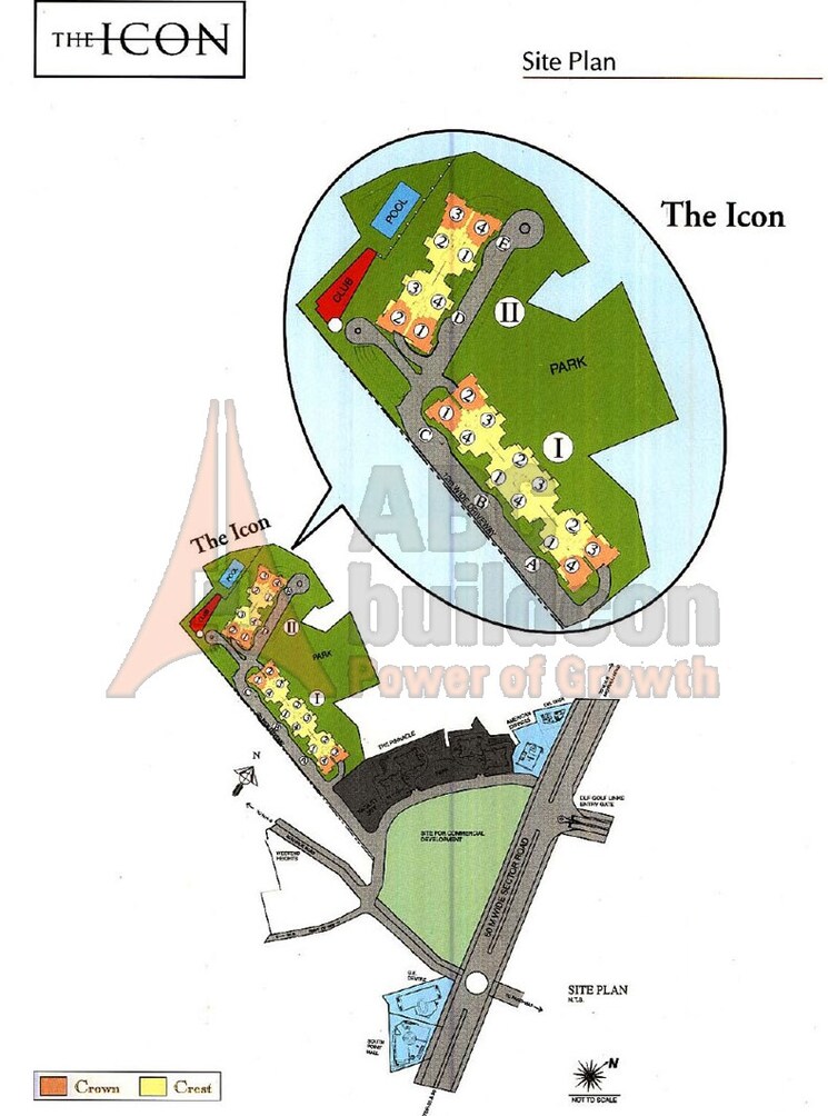 Master Plan, dlf-the-icon 4 Bedroom 2750 Sq.Ft. Apartment In Dlf Phase V Gurgaon 8095675