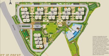 Master Plan in 3 BHK Apartment at Honer Aquantis, Gopanpally – for Sale
