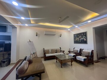 Living Room in 4 BHK Apartment at Vip Road – for Rent