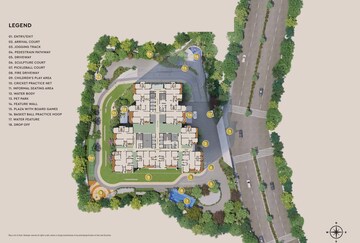 Master Plan in 4 BHK Apartment at Godrej Madison Avenue, Kokapet – for Sale