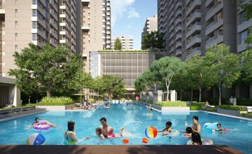 Swimming Pool in 2.5 BHK Apartment at PS One 10, New Town – for Sale
