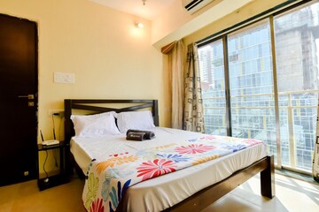 Bedroom in 1 BHK Apartment at Neumec Elegance, Lower Parel – for Rent