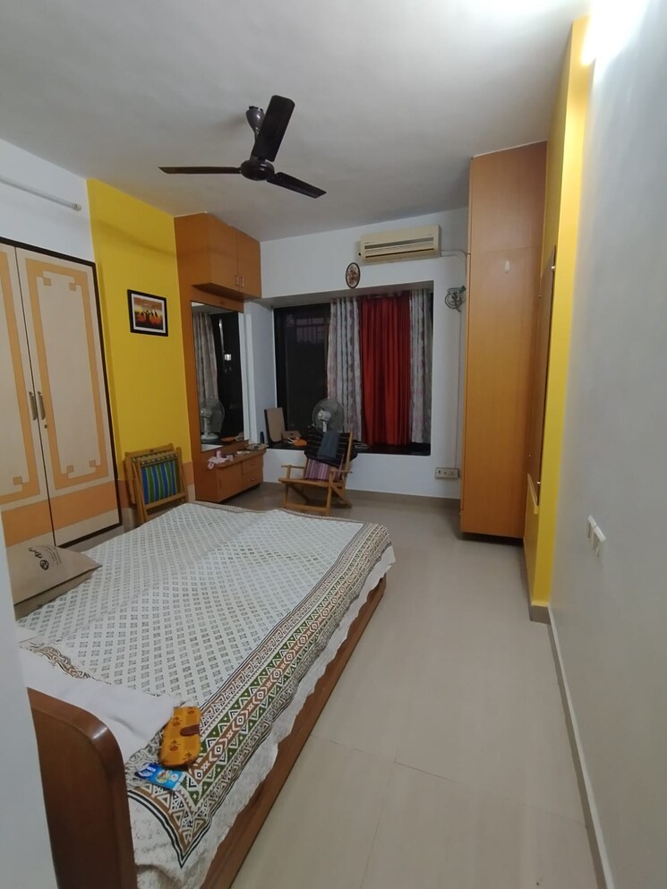 Bedroom, vardhman-vatika 3 Bedroom 1000 Sq.Ft. Apartment In Majiwada Thane 8095897