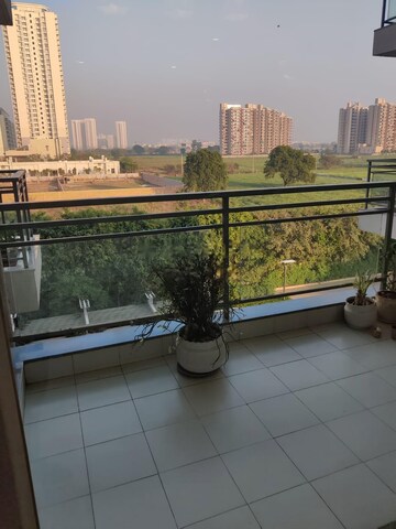 Balcony in 3 BHK Apartment at DLF The Ultima, Sector 81 – for Rent
