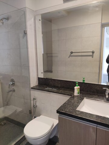 Bathroom in 3 BHK Apartment at DLF The Ultima, Sector 81 – for Rent