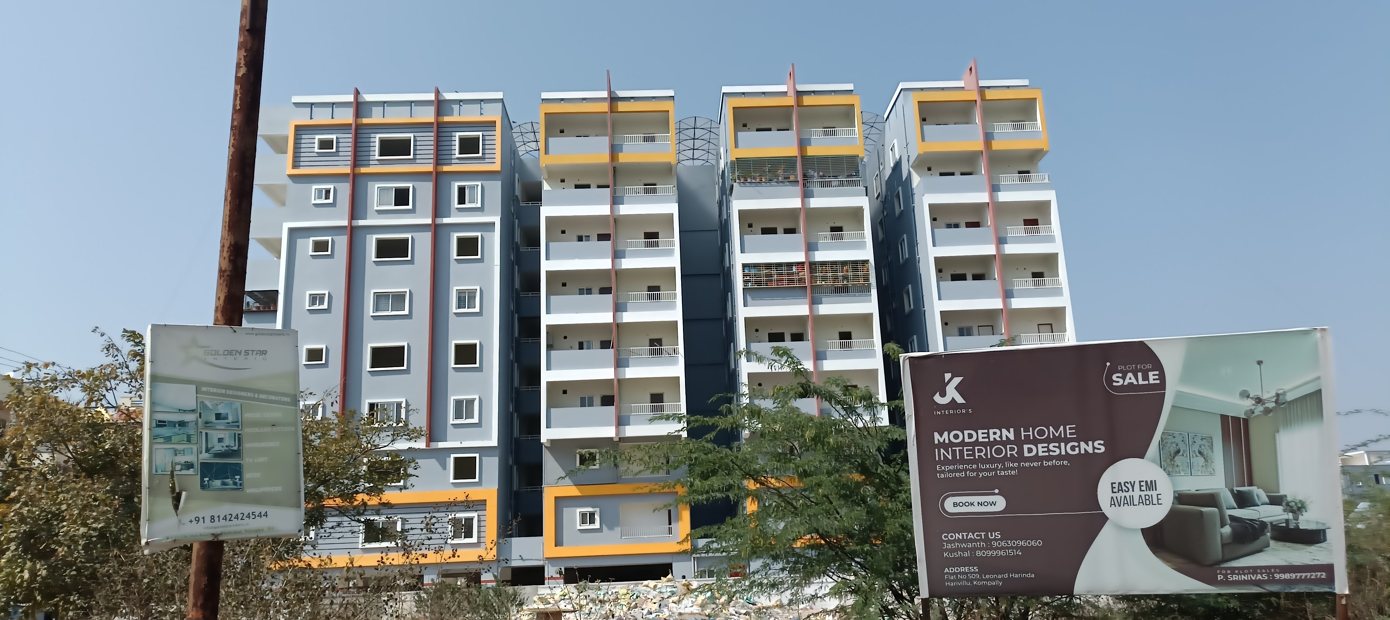 2 BHK + Pooja Room Apartment For Sale in Kompally Ready To Move fl