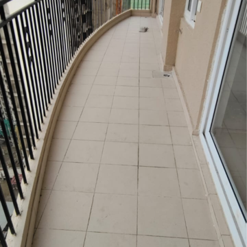 Balcony in 2 BHK Apartment at Tata Eureka Park, Sector 150 – for Rent