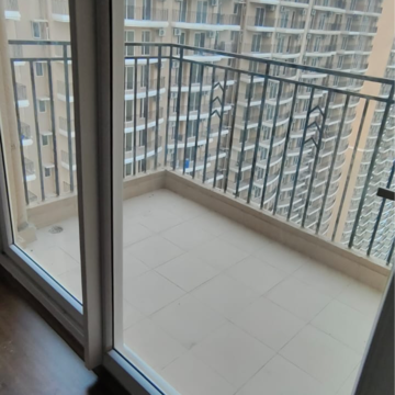 Balcony in 2 BHK Apartment at Tata Eureka Park, Sector 150 – for Rent
