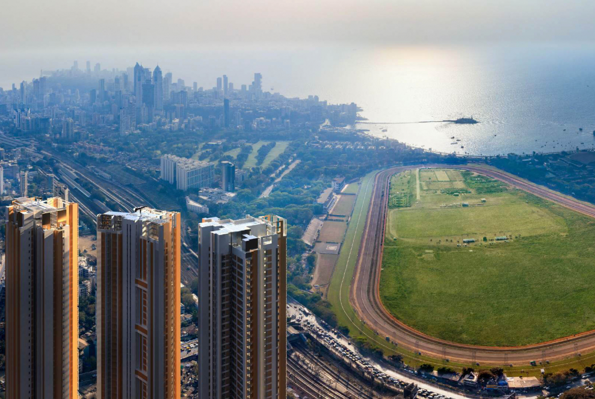 2 BHK + Pooja Room Apartment For Sale in Piramal Mahalaxmi North Tower