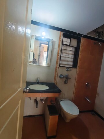 Bathroom in 2 BHK Apartment at Prajapati Lawns, Kharghar – for Rent