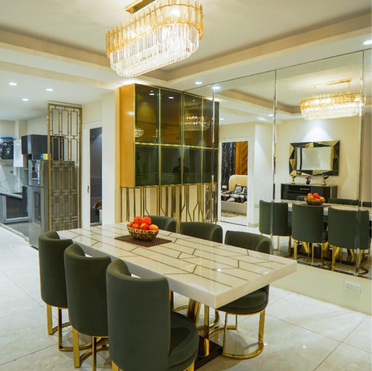 Living Room, ambala highway 3 Bedroom 1800 Sq.Ft. Apartment In Ambala Highway Zirakpur 8096034