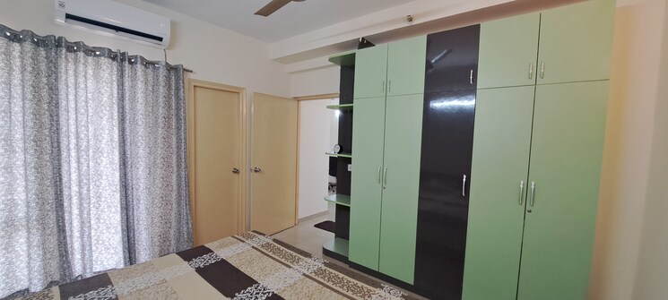 Bedroom, lr-bluemoon-homes 4 Bedroom 1925 Sq.Ft. Apartment In Raj Nagar Extension Ghaziabad 8096039