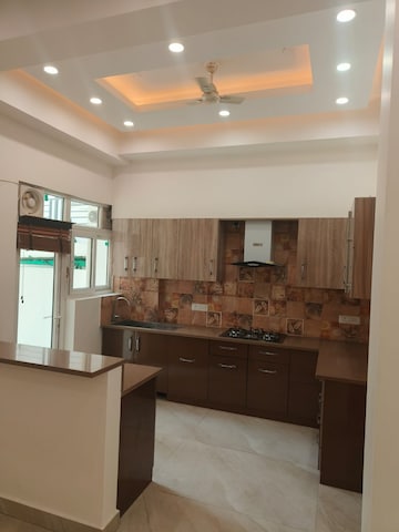 Kitchen in 3 BHK Builder Floor at Ansal Sushant Lok I, Sector 43 – for Rent