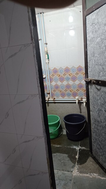 Bathroom in 1 RK Apartment at Jai Vighnaharta CHS, Kalyan East – for Rent