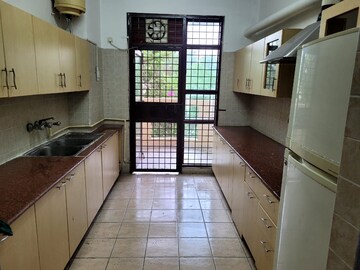 Kitchen in 3 BHK Builder Floor at Palam Vihar – for Rent