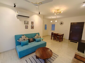 Living Room in 2 BHK Apartment at Sancoale – for Sale