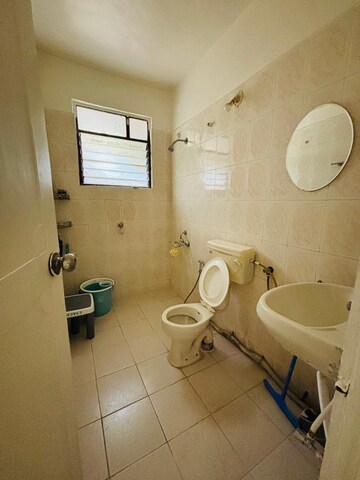 Bathroom in 1 BHK Apartment at Camelot Society, Viman Nagar – for Rent
