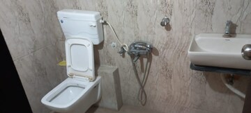 Bathroom in 1 BHK Apartment at Cosmos Legend, Virar West – for Rent