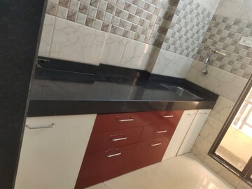 Kitchen in 1 BHK Apartment at Cosmos Legend, Virar West – for Rent