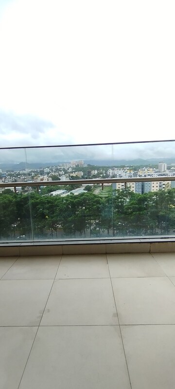 Balcony in 2.5 BHK Apartment at Sargam CHS Nanded, Sinhagad Road – for Rent