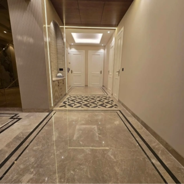 Building Lobby in 3 BHK Builder Floor at Greater Kailash ii – for Sale