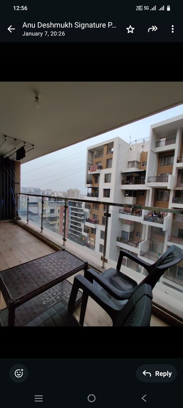 Gym in 3 BHK Apartment at Shree Signature Park, Wakad – for Rent
